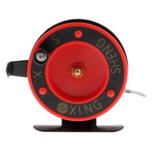Ice Fishing Reel Winter Carp Smooth Flexible Red