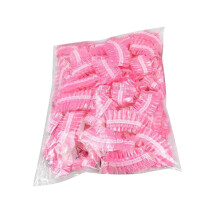 100 Pcs Disposable Ear Protectors for Hair Dyeing & Shower—Waterproof, Compatible with Shower Caps, for Salon & Home