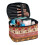 Pumpkin Large Capacity Makeup Bag Bridesmaid With Zipper & Handle Practical Large Capacity 1