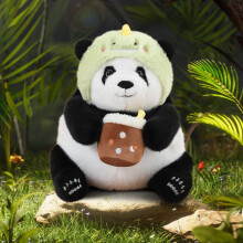 Plush Rabbit Panda Dinosaur Toy Set 3pcs