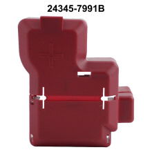 Car Battery Terminal Covers Top Post Rubber Caps for Nissan