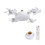 Ventilatore da soffitto con luce LED e telecomando, colore bianco 2