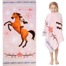 Kids Cotton Beach Towel Spirit Riding Free 52 x 32 in