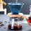 Glass Hand Brew Coffee Filter with Removable Wooden Base 1