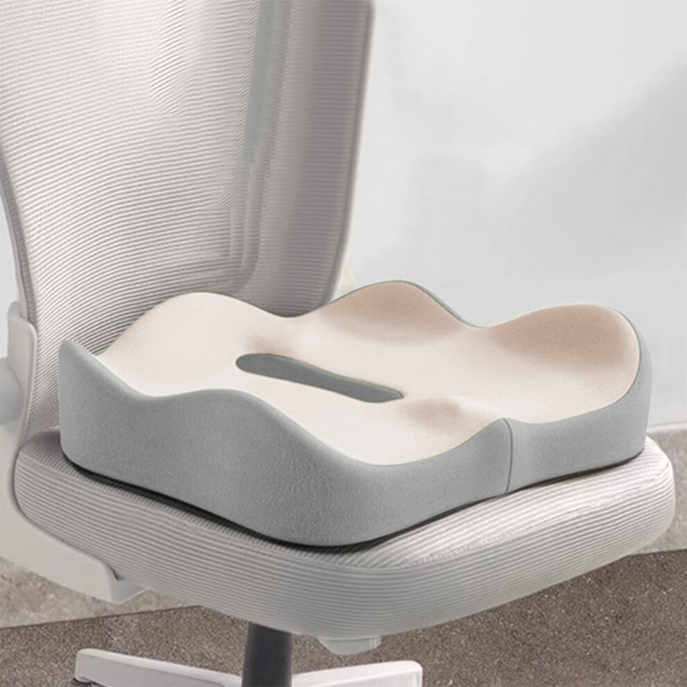Memory Foam Seat Cushion Ergonomic Coccyx Support 9122141695462