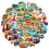 Unicorn Waterproof Stickers 50-Pack 1