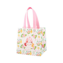 Happy Easter Gift Bags, Easter Non-woven Bags with Handle, Reusable Goodie Bags Bunny Treat Bags, Party Supplies