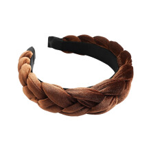Non-Slip Braided Wide Vintage Padded Headbands for Women