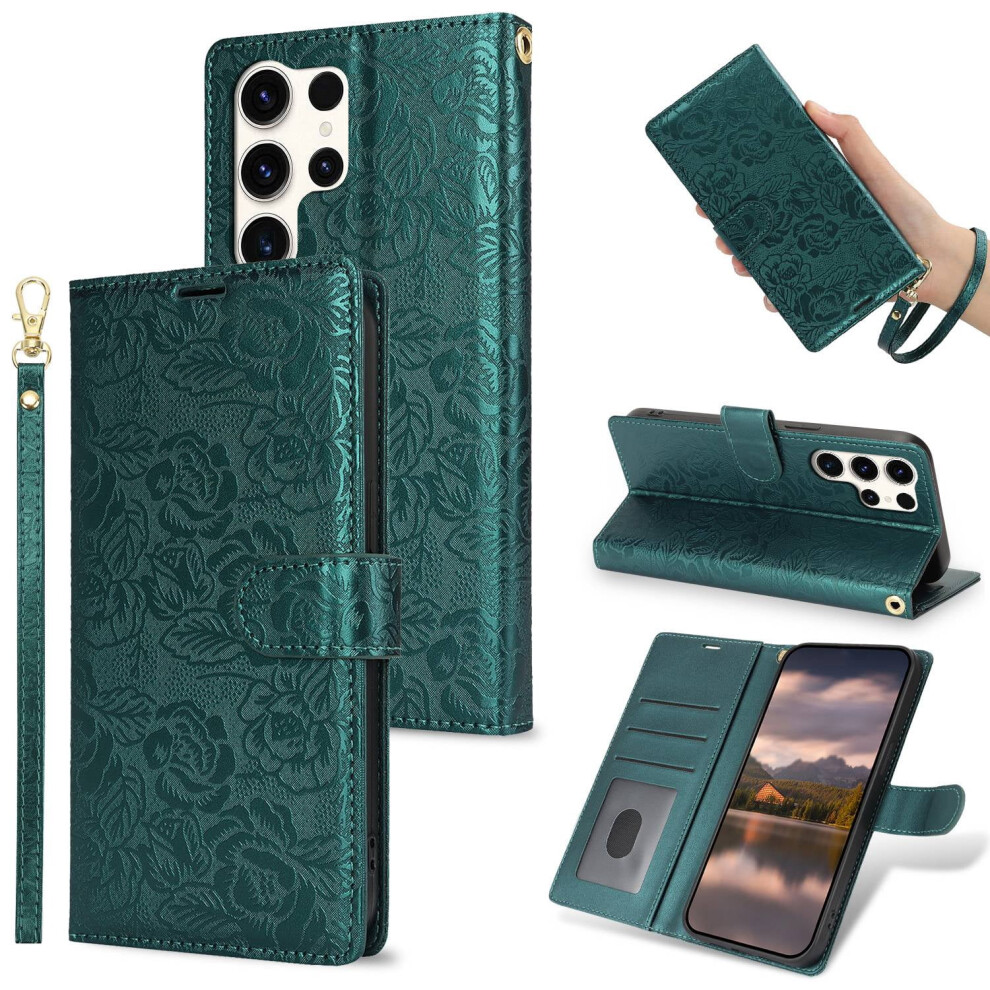 Leather Wallet Case For Samsung Galaxy S24 Ultra/S24+/S24 971050795218