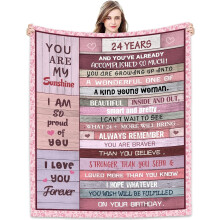 Sweet 13th Birthday Blanket for Girls – 40x50 inch, Compatible with Teen Girls’ Birthday Party Decor