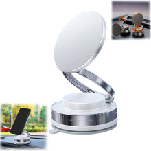 2/1pcs Phone Mount, 360 Adjustable Vacuum Magnetic Phone Holder, Phone Stand, Vacuum Absorption Phone Holders