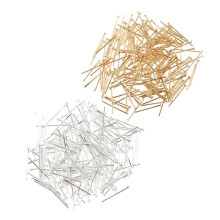 Head Pin for Jewelry Making Plated Metal 400 pcs 19 mm