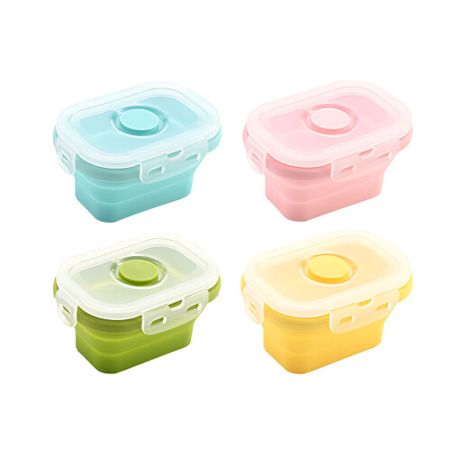 Elainilye Baby Food Containers Leakproof Stackable BPA-Free