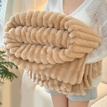 Faux Rabbit Fur Blanket, Cooling & Super Soft Throw, Lightweight, Machine Washable, 80x60in (Coffee) – Compatible with ANMUYUM