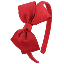Fashion Cute Red Bow Headband for Girls Toddlers.