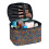 Large Make Up Bag Multi-Function Makeup Organizer With Brush Storage Makeup Case Friend Bohemian Floral 1