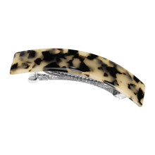 Multicoloured Large French Barrette Hair Clips Slide, Acrylic-Alloy Material, Korean Style, Suitable for Various Hairstyles and Occasions