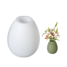Silicone Mold for Dragon's Eggs/Striped Flower Vase Nordic Interior Accessory Mould Tabletop Decoration Molding Tool