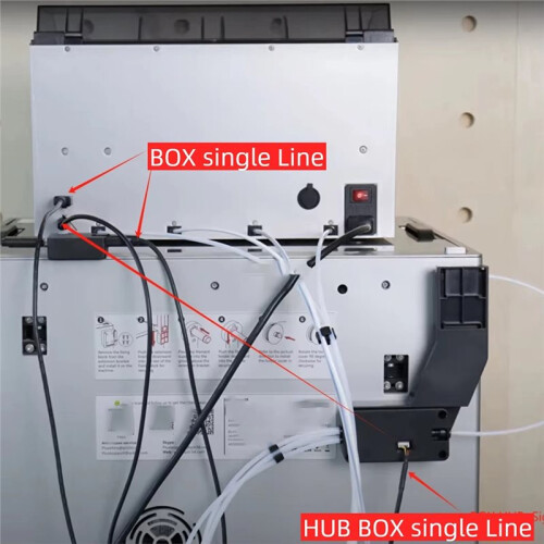 For QIDI BOX Upgrade Kit for QIDI Plus4 Multi-Color Automatic Filament Switching System with Drying Function 2