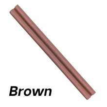 Premium Brown Silicone Drinking Straws Set Reusable, Eco-Friendly, Flexible, Safe for All Beverages