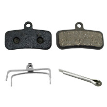 Bicycle Four-Piston Brake Pads 39.5mm Semi-Metallic Brake Shoes Hydraulic Disc Pads For ZOOM HB-876 Bike Brakes Accessories
