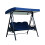 Swing Canopy Replacement Top 3-Seat 210D Waterproof Cover 1