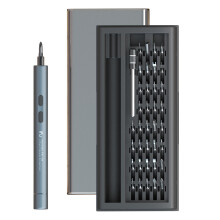 iFu D2Plus Lithium Electric Screwdriver Kit Mini Portable Power/Manual Screw Driver Bit Repairing Tools Set for Electronics/Cellphone/Notebook/Watch