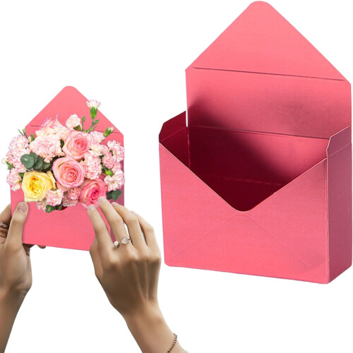 Flower Envelope Box Folding Bouquet Gift Box 1 PC