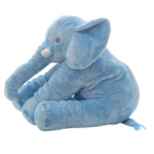 Elephant Stuffed Animal Plush Toy 14 inches Blue