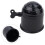 Tow Bar Ball Cover Lockable Key 50mm Black 2