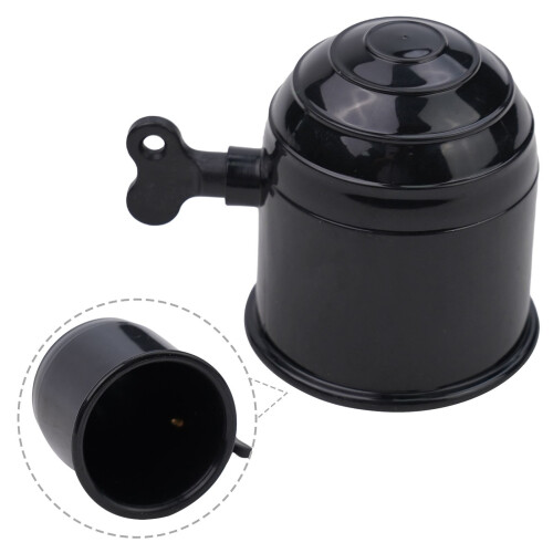 Tow Bar Ball Cover Lockable Key 50mm 1