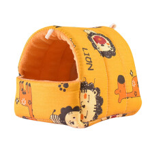 Hamster Warm Nest Hamster Sleeping Nest Cozy Winter Guinea Pig House Cage Nest for Rat Sugar Glider Hedgehog Dwarf Chinchilla