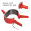 5.4 Inch PT-7040 Piston Ring Compressor Remover Installer Fit for  ISX  3400 3