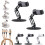 Adjustable Phone Stand for Desk Bed Treadmill Airplane 2 Pcs 1