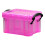 Mini plastic storage containers with locking lids 12-pack 1