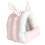 Guinea Pig Cave Bed Pink Small Animal Hideout 1