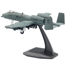 US Air Force A10 Warthog Attack Model 1/100 Scale 16x17cm Alloy Plastic For Plane Enthusiasts Decor Christmas