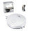 Robot Vacuum Cleaner with Mopping and Self-Charging White 1