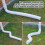 Plastic Drain Extension Pipe with Rotating Connector 1.5m 1