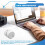 Computer Volume Control Knob Extended Cable USB Audio Adjustment Button Desktop Work Home Study Indoor Management 3