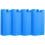 Blue Plastic Ice Packs Reusable 4 pcs 1
