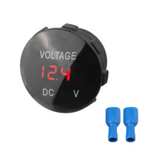 DC Volt Meter with LED Display 12V 24V