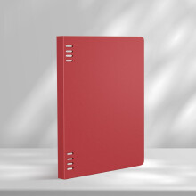 Spiral Notebook A5/B5 Frosted PP Cover 8-Hole D-Ring