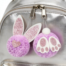 5/1 Pcs Easter Rabbit Hanging Ornaments, Plush Bunny Tree Decor, Spring Party Supplies, Home Decoration, Compatible with Easter Tree