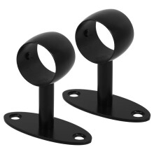Handrail Stair Bracket Wall Mount Pipe Bracket Stainless Steel Handrail Bracket for Steps and Stairs for Indoor and Outdoor Use
