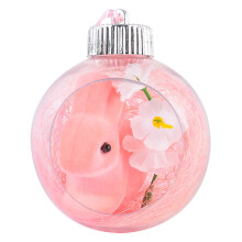 1/2PCS Transparent Acrylic Easter Bunny Ornaments for Window, Tree & Wall Decor – Compatible with Easter Party Decor