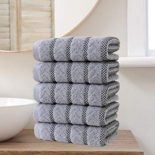 Utopia Towels Lightweight Absorbent Quick Drying 5 Pieces