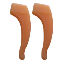 Silicone Eyeglass Strap Holder 1 Pair 0.39x1.57 inch