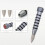 Small Dent Remover Dent Repair Leveling Pen Knockdown-Tips Tools Professional Auto Repair Tool 3