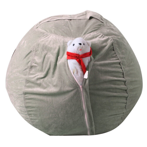 pouf de rangement pour peluches de 40 cm pour enfants 1